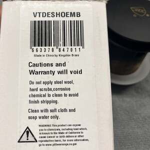 Kingston Brass VTDESHOEMB Drain Assembly